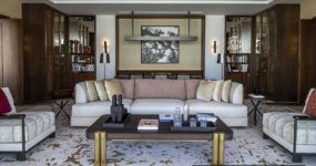 24 - 2BD Living & Dining Room - The Residences Dorchester Collection Dubai